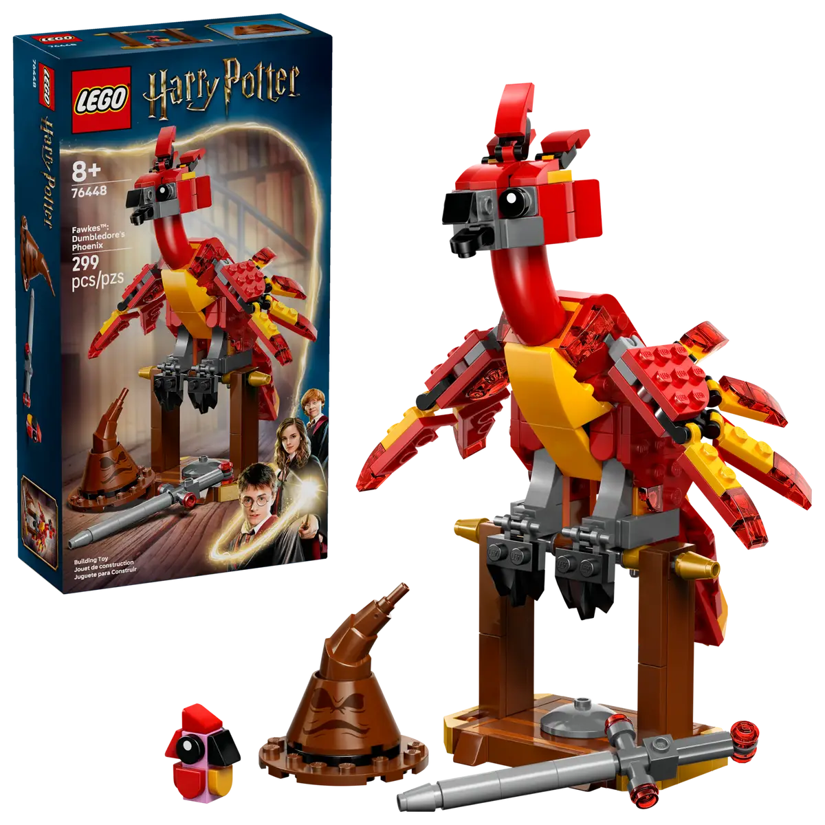 Lego Harry Potter - Fawkes Fénix De Dumbledore (76448)